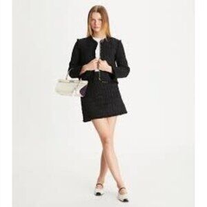 Tory Burch Tinsel Tweed Mini Skirt